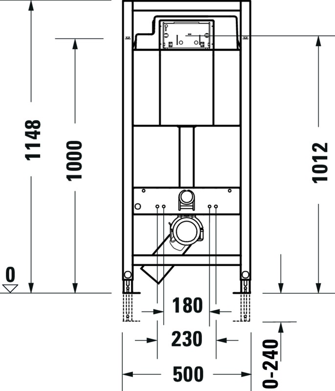 Durasystem Toilet Basic Duravit Frame Rehabilitaweb