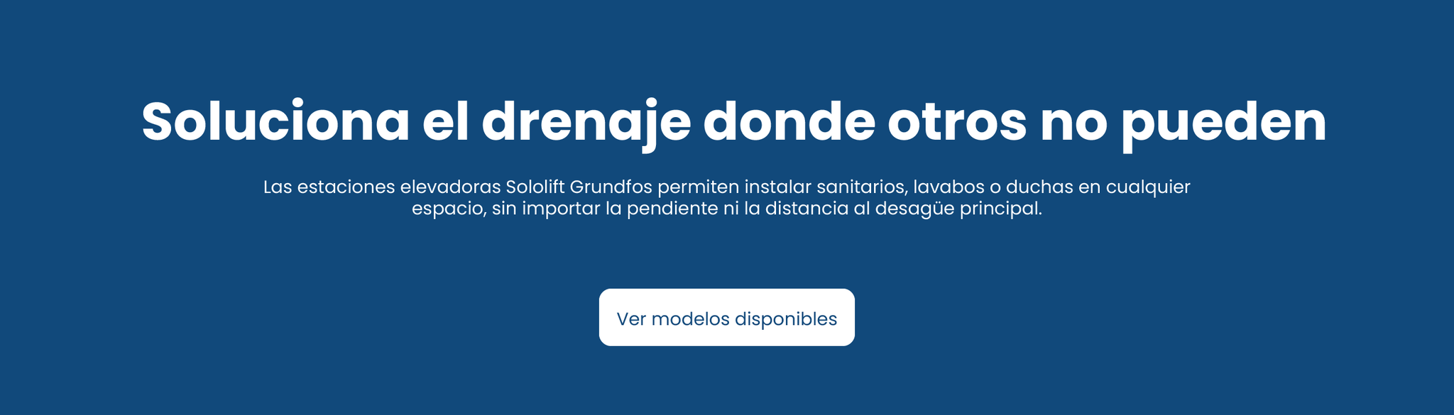 Soluciona el drenaje donde otros no pueden