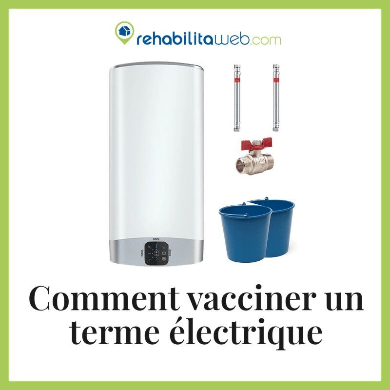 Comment vider un chauffe-eau électrique