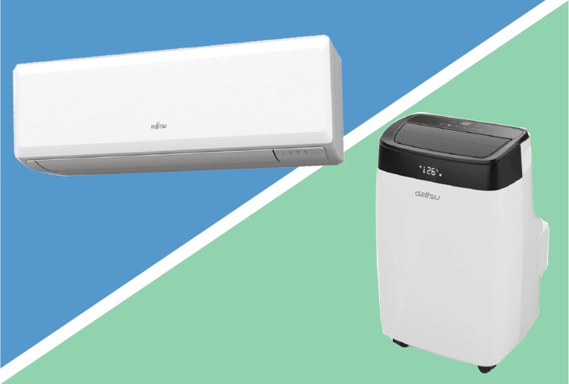 Qual è la differenza tra un climatizzatore Split e uno portatile?