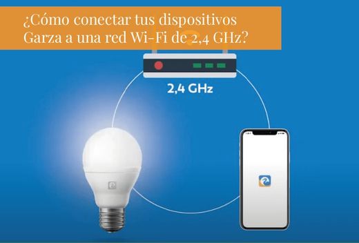 ¿Cómo conectar tus dispositivos Garza a una red Wi-Fi de 2,4 GHz?