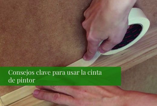 Consejos clave para usar la cinta de pintor