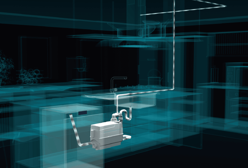 Découvrez le broyeur de bain Grundfos Sololift2 C-3