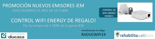 Llévate un control Wifi de regalo para tus radiadores Ducasa