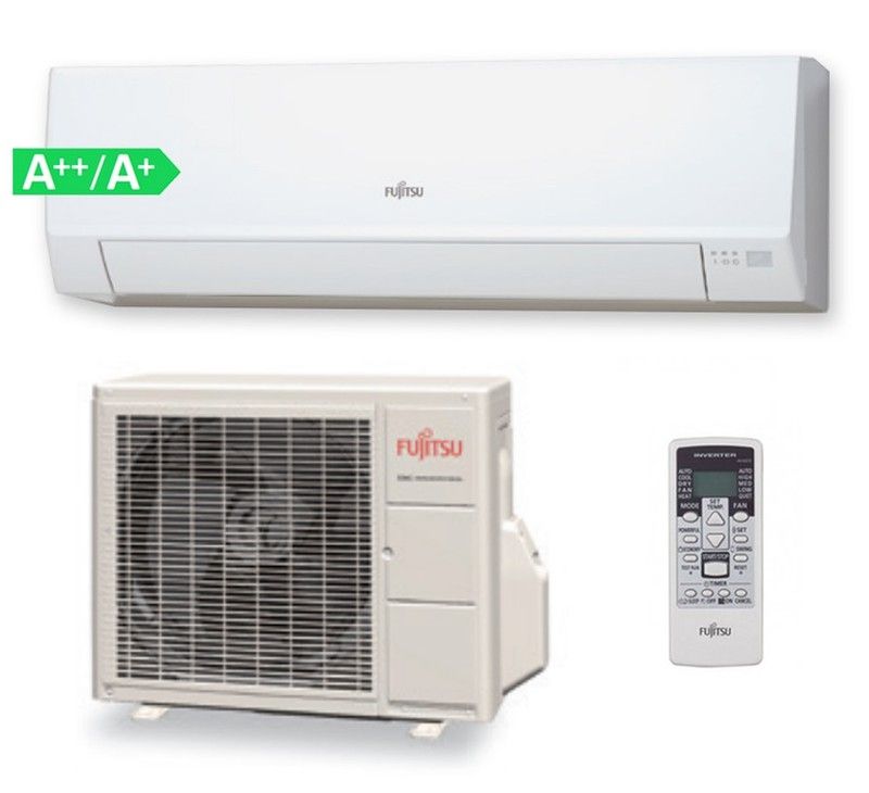 Aire acondicionado conjunto split pared FUJITSU INVERTER 1x1 ASY35UILLCE 3NGF8755