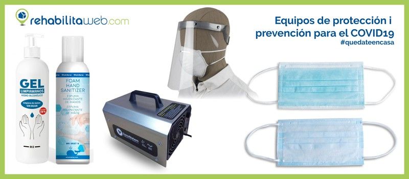 Equipamento de proteção e prevenção para COVID19.