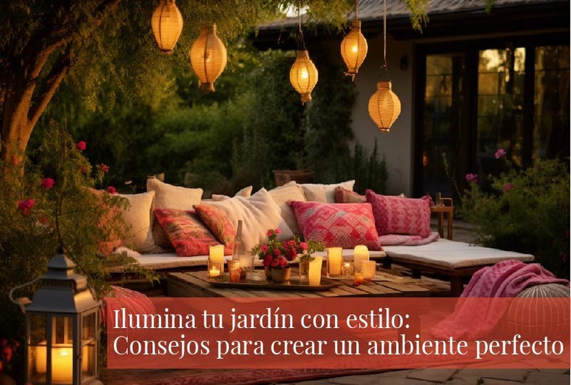 Ilumina tu jardín con estilo: Consejos para crear un ambiente perfecto