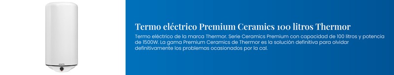 Termo eléctrico Premium Ceramics 150 litros Thermor — Rehabilitaweb