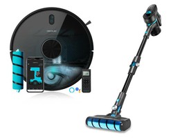 Cecotec Conga Serie 1090 Connected Vacuum Cleaner Robot Black