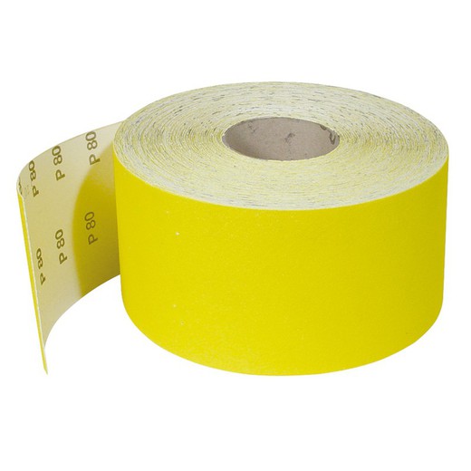 Abrasive grain 80 RATIO support roll 25m