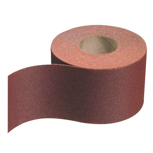 Abrasive corundum RATIO cloth backing roll 25 m Grit 40