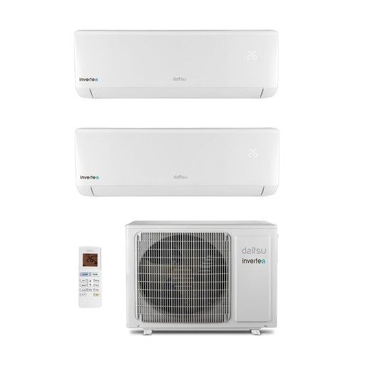 Daitsu WiFi compatible 2x1 multi-split air conditioner