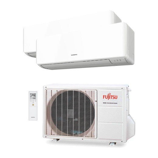 Fujitsu ASY25U2MI-KM 2x1 Multisplit Air Conditioner (U. Ext. 50)