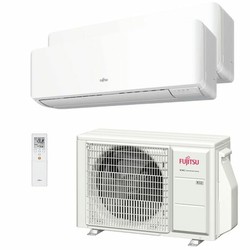 Aire acondicionado multisplit 2x1 Fujitsu ASY3520U11MI-KM (W) con Wi-Fi incluido