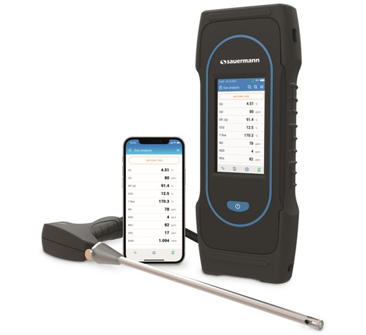 Analisador de combustão Si-CA 2303ND