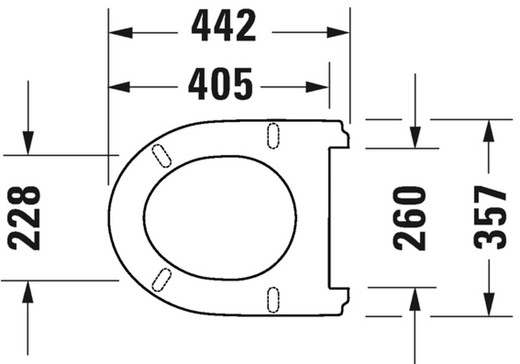 Abattant WC avec SoftClose Duravit No.1 — Rehabilitaweb