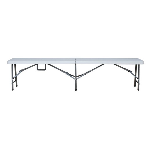 Folding bench camping series 180x25xh.43cm