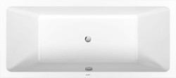Bañera Duravit No.1 de 1800x800mm con dos inclinaciones dorsales