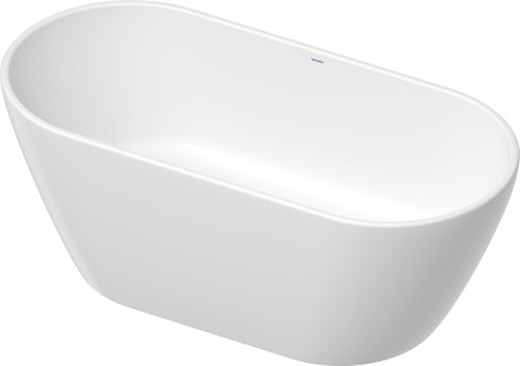 Ovale Badewanne 1600x750mm ohne Überlauf Duravit Exenta D-Neo