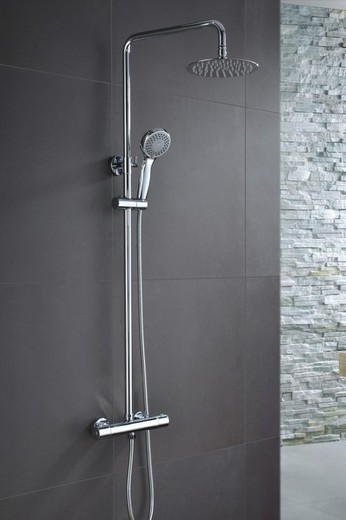 Imex London chrome finish thermostatic shower bar