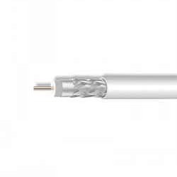 Cabo coaxial CXT-1, 17VAtC.A Televes brancos