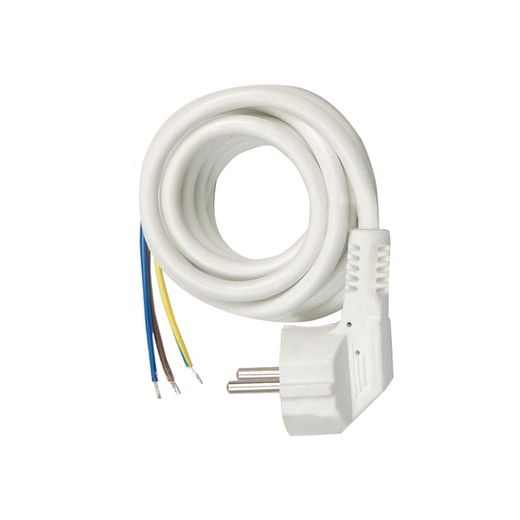 Cable multifix 3G1 2m blanco Simon