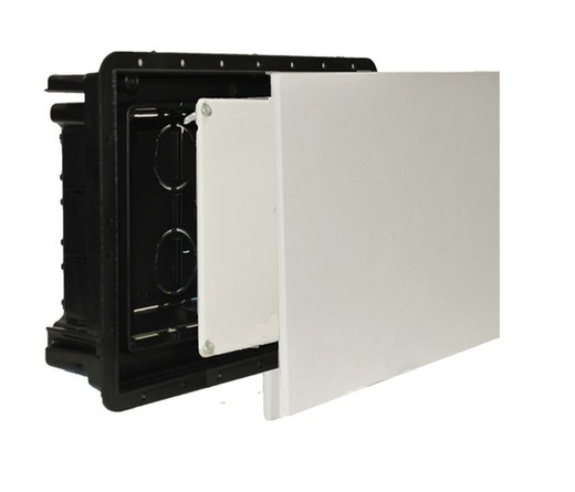 Flush mounting box for plasterboard Imanbox 100x100mm