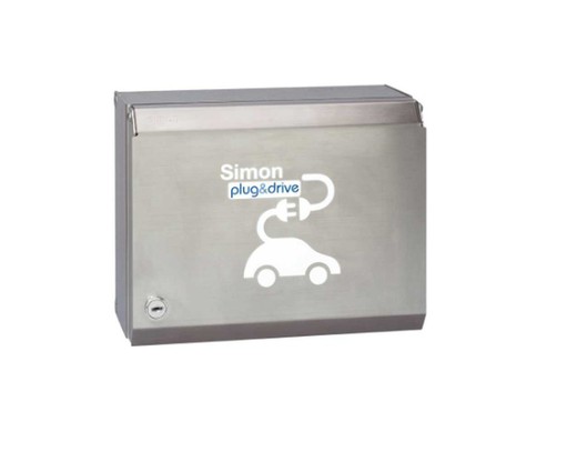 Estación de carga para coche eléctrico Simon 0602102-039
