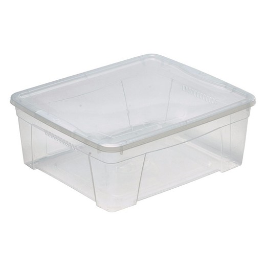 Boîte de rangement en plastique de 16,9 litres