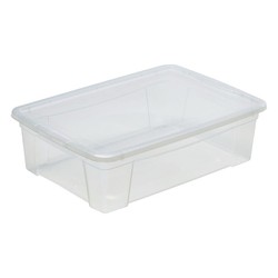 25.6 litre plastic storage box