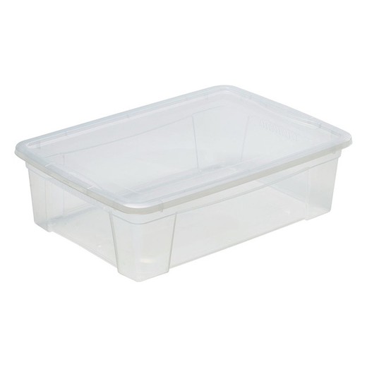 Caja ordenación plastic de 25,6 litros