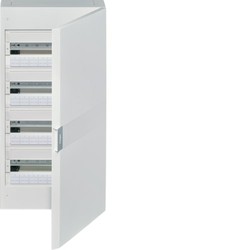 Caja superficie vega VB con 4 filas 72 módulos opaco blanca Hager