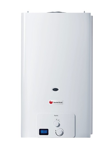Low NOx watertight butane gas heater OPALIA Saunier Duval
