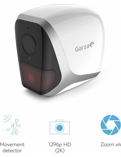 Outdoor Wifi Camera with Battery 1296p SFHD 2K