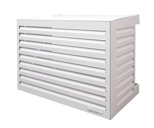 Witte airconditioningbehuizing CAL115