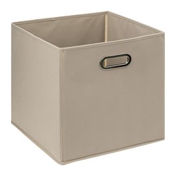 Opvouwbare beige linnen stoffen mand 5FIVE Mix'n Modul