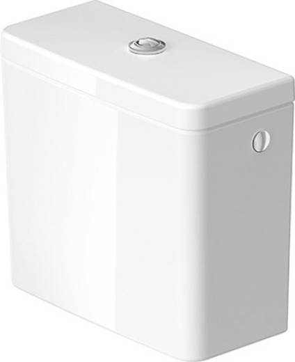 White D-Neo cistern with mechanism 6.3l left/right side feed
