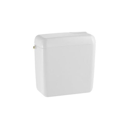 Geberit Low Double Volume White Cistern Side Connection