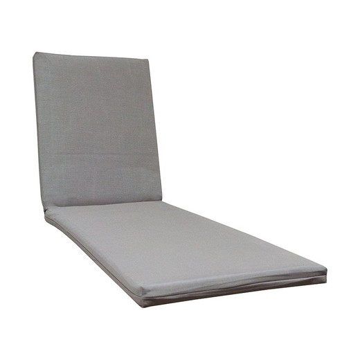 Almofada para carrinho de cama em têxtil 187x55x6 cm Taupe