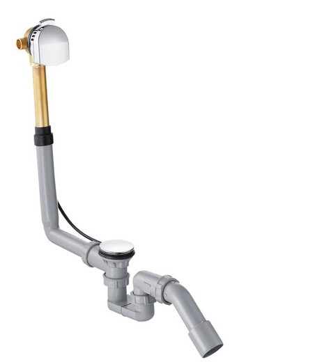 Hansgrohe Exafill automatische sifonset voor Hansgrohe badkuip
