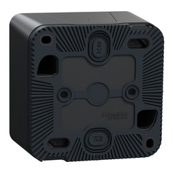 Interruptor de superfície com LED da gama MUREVA STYL cinzento Schneider electric