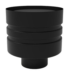 Deflector anti-revoque M-H diámetro 80mm para estufas de pellet  o biomasa