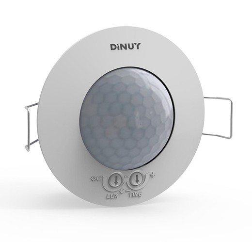 Detector de movimiento de techo de 360º de cobertura Dinuy