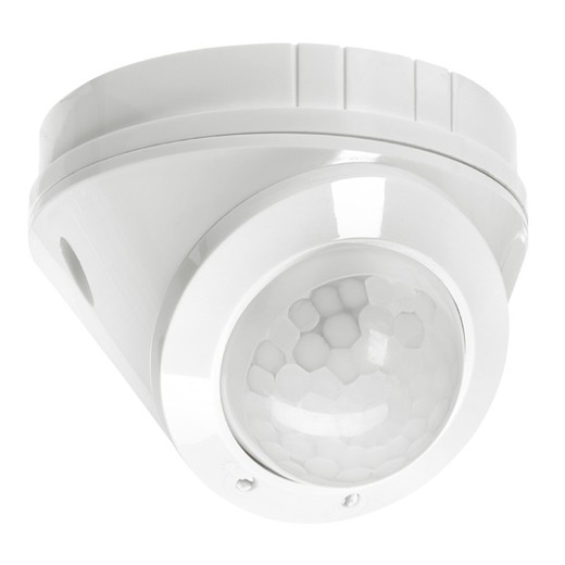PIR detector for wall or ceiling with 8m range