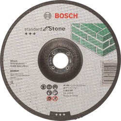 Disco corte piedra cóncavo estándar FOR 230x3x22.23