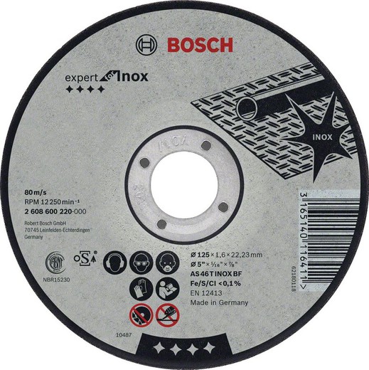 Disc for cutting straight steel 230x1.9mm