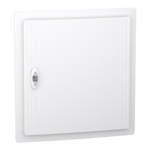 Modular enclosure PrismaSeT XS 2 Rows 18 Modules Recessed White Door