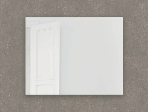 Espejo de baño rectangular liso con cantos pulidos — Rehabilitaweb.es