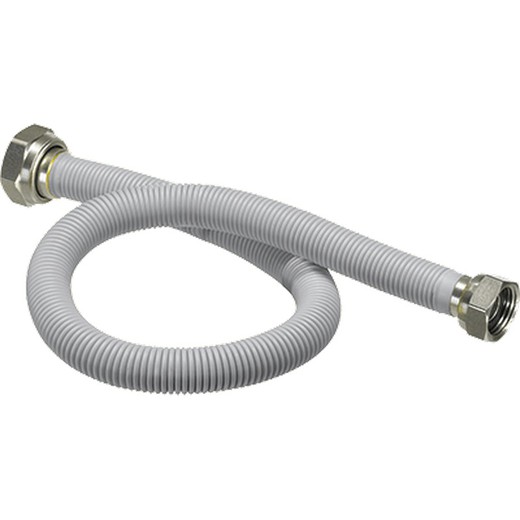 Hecapo stainless steel extensible hose for fixed gas installations 300-470mm