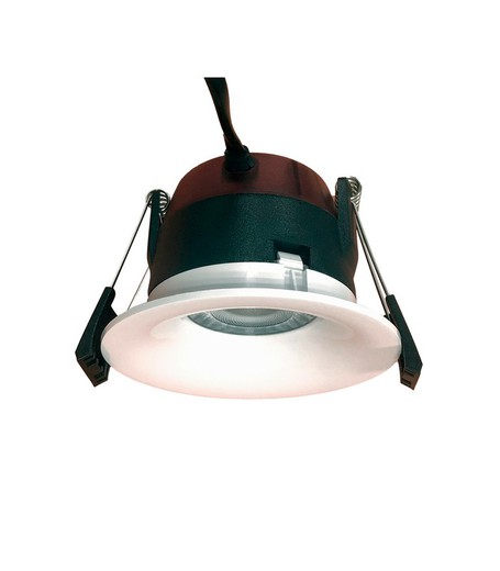 Holle en dimbare optische LED inbouwspot 8W / Ø85 / 4CCT Ilumax